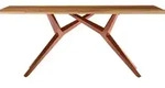 SIT M&ouml;bel Esszimmertisch aus Teak-Holz 220 cm | Platte 50 mm natur | Gestell Metall