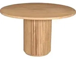 SIT M&ouml;bel Tisch 120 x 120 cm | 30 mm Tischplatte | Mango-Holz natur | B 120 x T 120