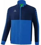 Erima Six Wings Pr&auml;sentationsjacke New Royal/New Navy Junior - Blau - 128