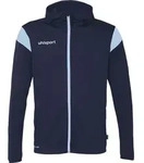 Uhlsport Squad 27 Kapuzenjacke Kinder - Marine / Skyblue - Marine