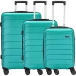 d&n Travel Line 4100 4 Rollen Kofferset 3-teilig - T&uuml;rkis