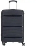 d&n Travel Line 4200 4 Rollen Trolley M 67 cm - Blau