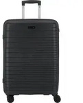 d&n Travel Line 4600 4 Rollen Trolley M 65 cm - Schwarz
