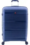 Gladiator 0800 4 Rollen Trolley 76 cm mit Dehnfalte - Dunkelblau