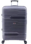 Gladiator 3800 4 Rollen Trolley 77 cm mit Dehnfalte - Grau