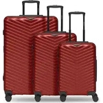 REDOLZ Essentials 18 Trolley Set 3-teilig Metallic-Red Shiny rot 56cm - Rot