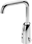 Hansa Infrarot-Waschtischarmatur HANSAELECTRA Batt, o. Abl-Garnitur, Ausl. 170mm, chr