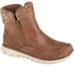 Skechers Synergy - Lovely Collab Enkellaarsjes Plat - Cognac - Maat 36 - Braun - 36