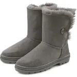 LASCANA Winterstiefel grau Gr&ouml;&szlig;e 38 - Grau - 38