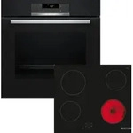 Bosch Einbau-Backofen-Set, HBA171BB3 + PKE61RAA2E, Einbau-Backofen, Elektro-Kochfeld Bosch Einbau-Backofen-Set, HBA171BB3 + PKE61RAA2E, Einbau-Backofen, Elektro-Kochfeld