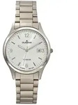 Dugena Herren-Uhr Semper Silber Analog Quarz Titan-Armband 4460329 - Silber