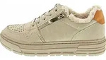 Marco Tozzi Damen Sneaker in Beige, Gr&ouml;&szlig;e 37 - Beige - 37