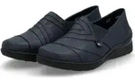 Rieker Stra&szlig;enslipper(Trott) Abs.b.25 mm in blau, Gr. 36 - Blau - 36