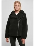 Urban Classics Ladies SHERPA Biker Winterjacke schwarz - XS - Schwarz - XS