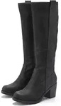 LASCANA Weitschaftstiefel schwarz Gr&ouml;&szlig;e 36 - Schwarz - 36