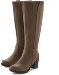 LASCANA Weitschaftstiefel braun Gr&ouml;&szlig;e 37 - Braun - 37