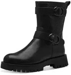 Tamaris Damenschuhe Stiefel Rei&szlig;verschluss Schwarz Freizeit, Schuhgr&ouml;&szlig;e:39 EU -