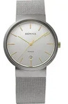 Bering Time Herren-Armbanduhr Slim Classic 11036-004 - Silber
