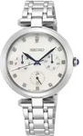Seiko Quarz SKY663P1 Damenarmbanduhr - Wei&szlig;