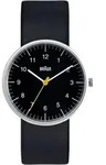 Braun BN0021BKBKG Classic Herren 38mm 5ATM - Schwarz/Schwarz