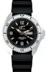 Chris Benz Uhr Taucheruhr One CBO-S-KB-SI