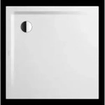 KALDEWEI SUPERPLAN 1858-5, Duschwanne mit Wannentr&auml;ger extraflach, 100x100cm,