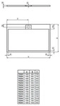 Ideal Standard Ultra Flat S i.life Rechteck-Brausewanne, 1800x900x30mm, T5230FT -