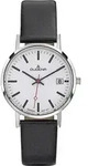 Dugena Herren Uhr 4460339 Moma Leder schwarz - Wei&szlig;