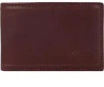 camel active Wood Geldb&ouml;rse RFID Schutz Leder 10.5 cm - Braun