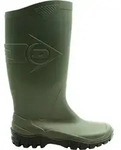 Dunlop K680011 D&auml;nische wasserdichte Stiefel, PVC, kniehoch, Gr&uuml;n, 38 - Gr&uuml;n - 38