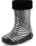 Ladeheid Kinder M&auml;dchen Jungen Gummistiefel Gef&uuml;ttert Swk2021 (Muster-48,...