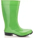 Lemigo Damen Gummistiefel, Regenstiefel "Ilse" OB SRC CI Gr&uuml;n 36 - Gr&uuml;n - 36
