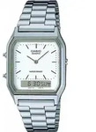 Herren Uhr Casio AQ-230A-7DMQ - Wei&szlig;/Silber