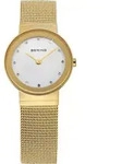 Bering 10126-334 Classic 10126-334 Gold Damen Armbanduhr - Gold
