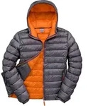Result R194M | Mens Snow Bird Padded Jacket - Farbe: Grey/Orange - Gr&ouml;&szlig;e: XXL...