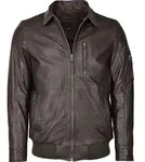 JCC Lederblouson 31018159 Herren brown 48 - Braun - 48
