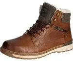 Mustang Herren Stiefelette Schn&uuml;rboot Warmfutter gepolsterter Schaft 4141-610,
