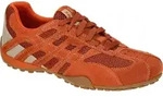 Geox SNAKE ORIGINAL A Herrenschuhe - Sneakers - Halbschuhe rot Freizeit NEU - Rot -
