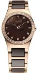 Bering Damenuhr Ceramic 32426-765 - Braun