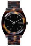 Nixon Time Teller Acetate, Wasserfest, Quarz - Braun