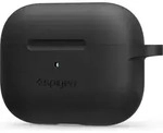 Spigen SILIKON FIT GURT Apple AIRPODS PRO 1/2 SCHWARZ - Schwarz