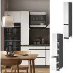 Apothekerschrank Vicco R-Line Wei&szlig; 30 cm J-Shape, Model 39783 -...