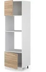 Mikrowellenschrank Vicco R-Line Sonoma 60 cm, Model 29764 - Braun/Wei&szlig;