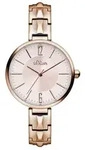s.Oliver Damen Uhr Armbanduhr SO-3090-MQ - Rosa