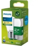 Philips Filament-Lampe, Tropfenform, matt 40W P45 E27, 2,3 W, 40 W, E27, 485 lm,