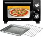 Elektroofen klein Mini MPM MPE-13 10L - Schwarz