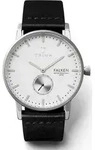 TRIWA Ivory Falken Armbanduhr schwarz/silber/wei&szlig; FAST103_CL010112 - Silber