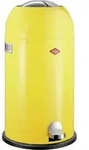 WESCO Tretabfalleimer 184631-19 KICKMASTER in LEMONYELLOW mit 33 Liter Volumen /