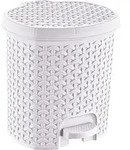 keeeper Tret-Abfalleimer "tjark" 11,5 Liter nordic-white - Wei&szlig;