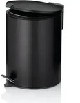 5-liter-treteimer aus schwarzem material Kela line 23702 - Schwarz